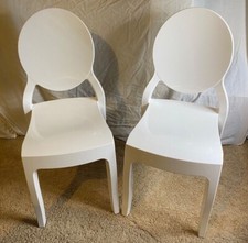 Restaurant Quality Baby Elizabeth Child's Indoor/Outdoor Chair White PC New