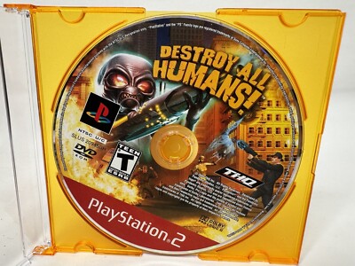 Destroy All Humans! (Sony PlayStation 2 PS2) NO TRACKING - DISC ONLY