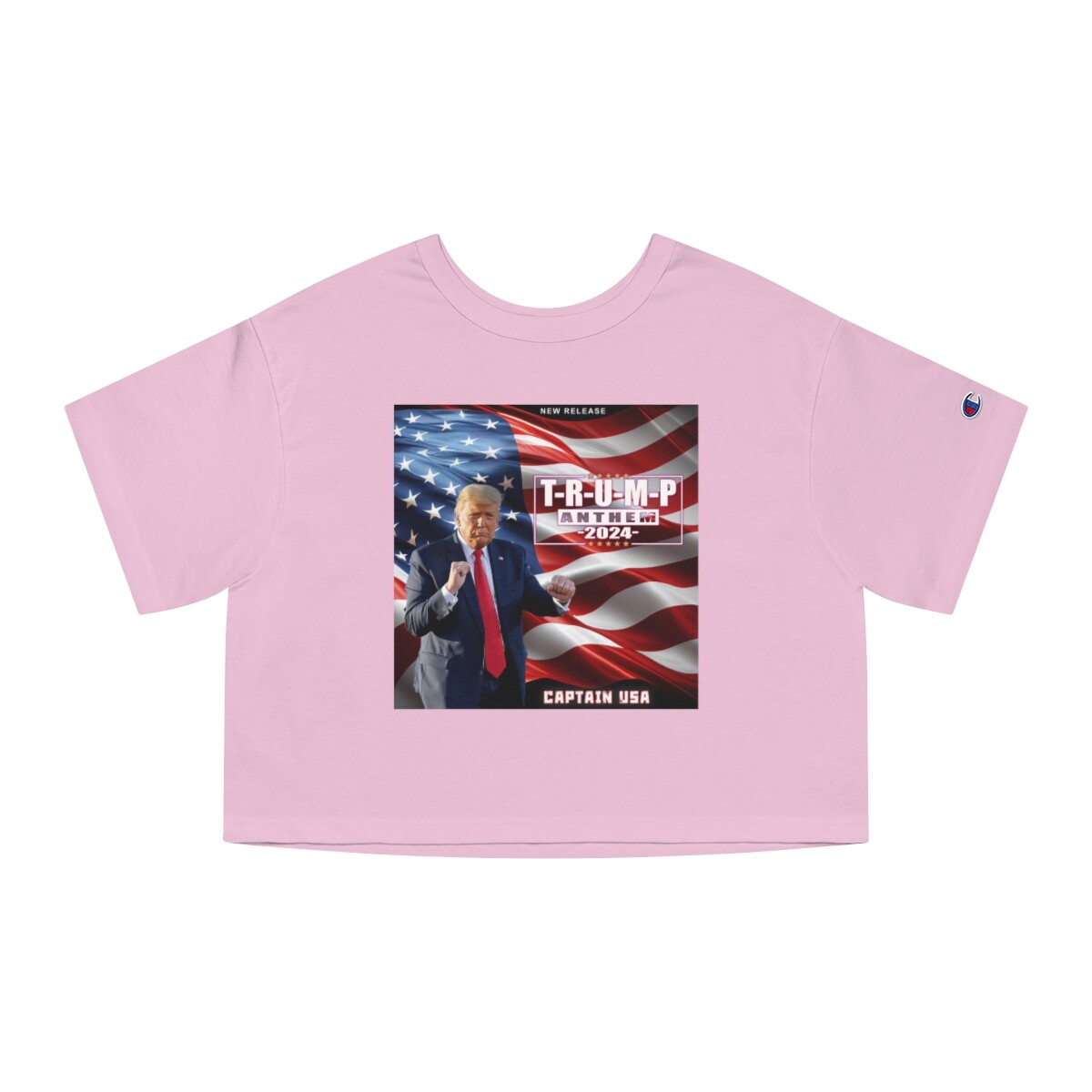 T-R-U-M-P Anthem 2024 by Captain USA - President Donald J Trump Champion Women's