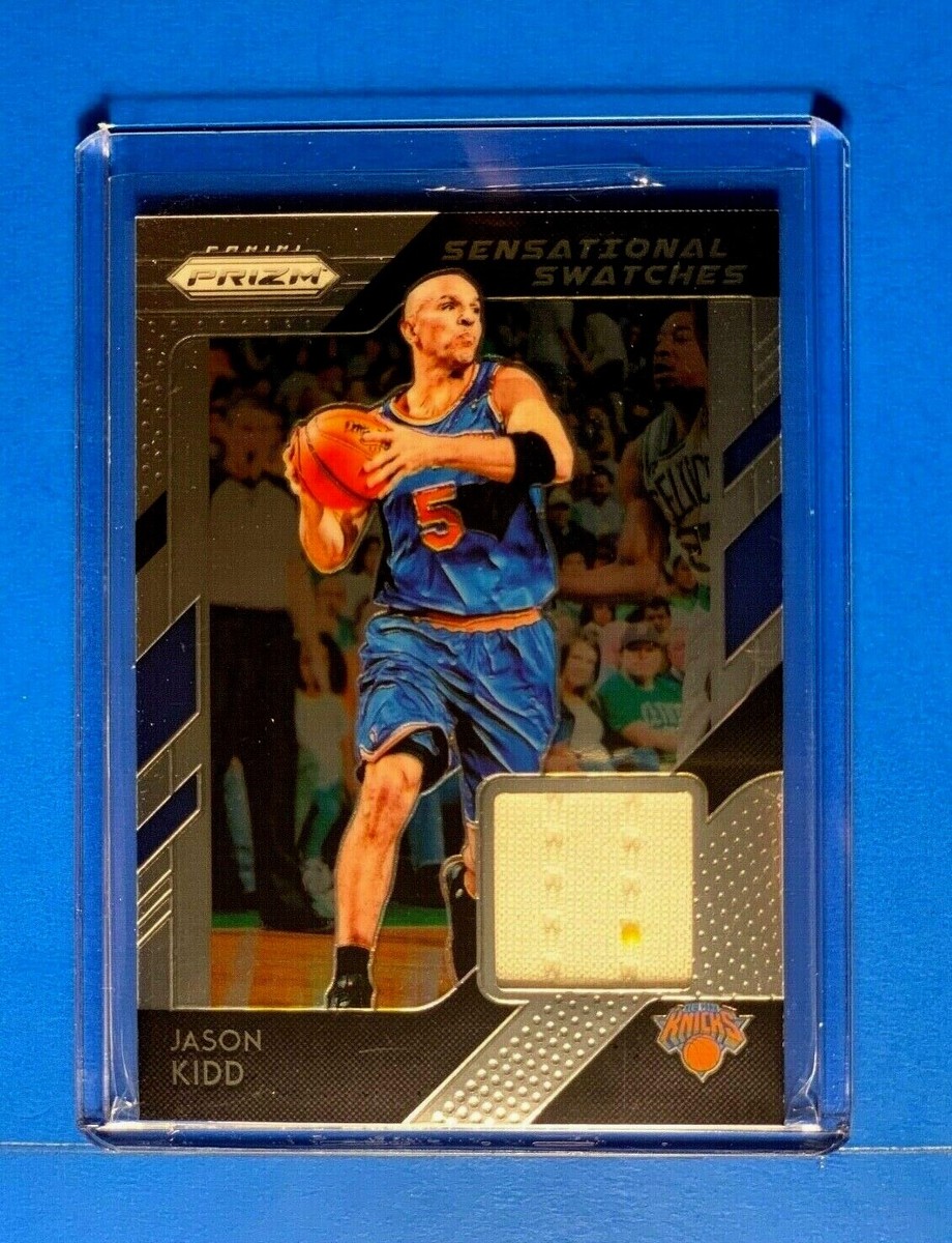 JASON KIDD 2018-19 Panini Prizm Sensational Swatches #20 Game Worn  