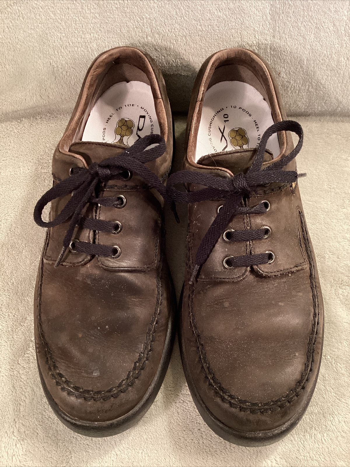 Mephisto Air Bag System Brown Leather Walking Oxford … Gem