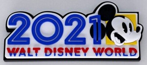 NEW Disney Parks Walt Disney World Castle Mickey Minnie WDW Magnet PVC Blue