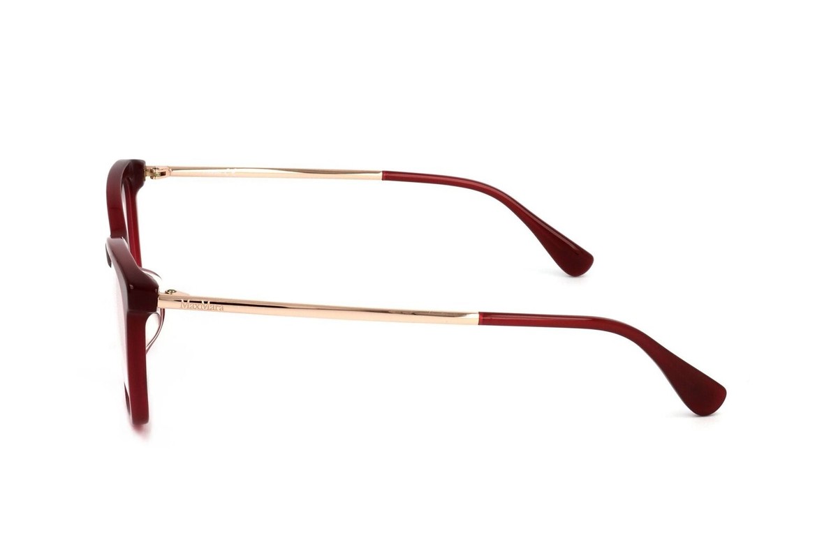 Max Mara マックスマーラ MM5150-D 066 Eyeglass Frames Red Max Mara MM5083 066 Red Cat Eye Plastic Optical Eyeglasses