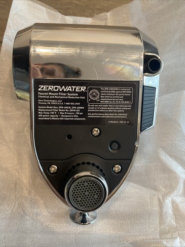 ZeroWater Extreme Life High Capacity Faucet Mount Water Filter 400 Gallon Home - Picture 3 of 9