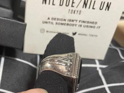 Nil Due Un Tokyo Cultic Frame Ring Silver 925 US5 | eBay Nil Due Un Tokyo Cultic Frame Ring Silver 925 US5 | eBay