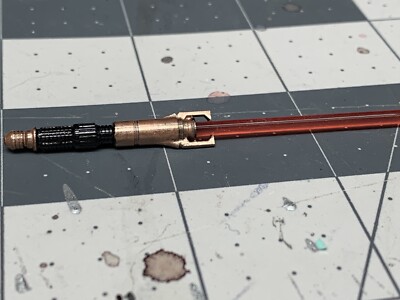 Star Wars Custom 1:12 3d Printed Big Mal-cos Lightsaber Accessory Action Figure