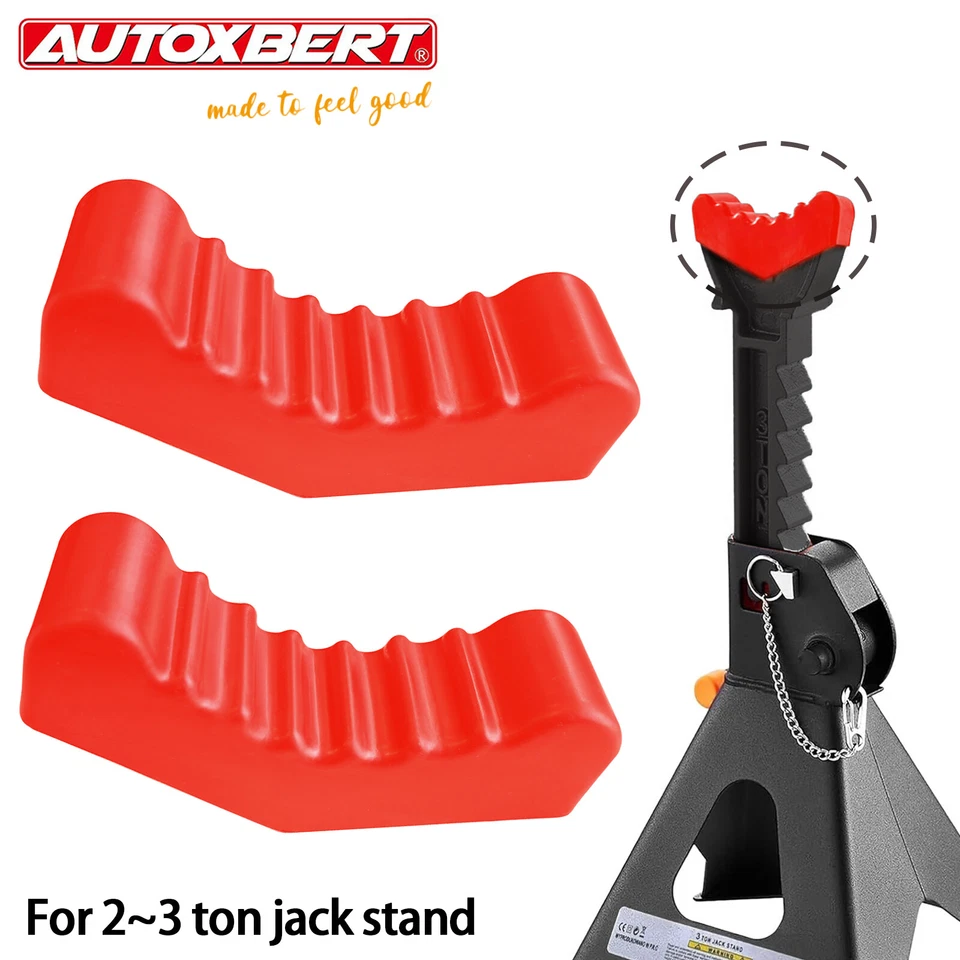 x2 Unterstellböcke Abstellböcke Wagenheber Gummiauflage Gummiklotz Gummiblock 3T - Bild 1 von 4