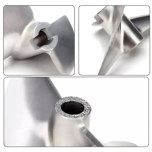 RC Boat 2 blade Metal propeller prop 4mm Diameter P1.4 40mm -Left - Picture 6 of 10