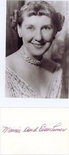 Mamie Doud Eisenhower - Signed Page w/ Photograph + COA