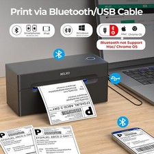 Nelko Bluetooth Thermal Shipping Label Printer, Wireless 4x6 Shipping Labels