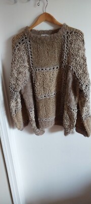 Tippi Gibler sweater women textured new L