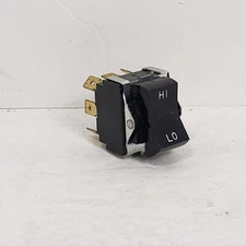 Carling Technologies Rocker Switch Black 250VAC 1,2 OR 3 PHASE 1501R