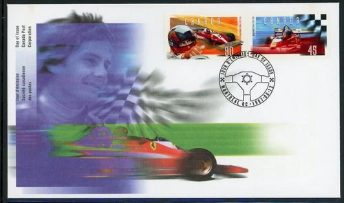 CANADA 1997, GILLES VILLENEUVE FIRST DAY COVER !! M126