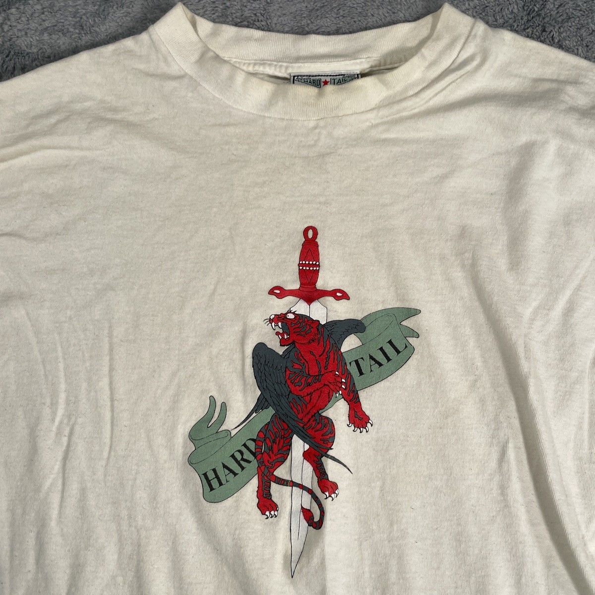 Vintage Hardtail Y2K LONG SLEEVE Chrome Hearts SZ XL DRAGON TIGER