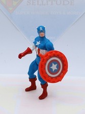 Mattel Secret Wars Captain America Vintage Original Action Figure +Custom Insert