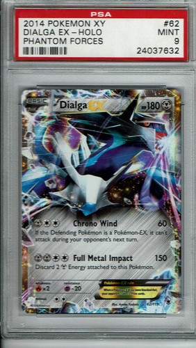 Dialga-EX graded PSA 9 for sale on eBay