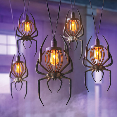 Member's Mark Halloween Flame Lights Set of 5 LED Flickering Outdoor US