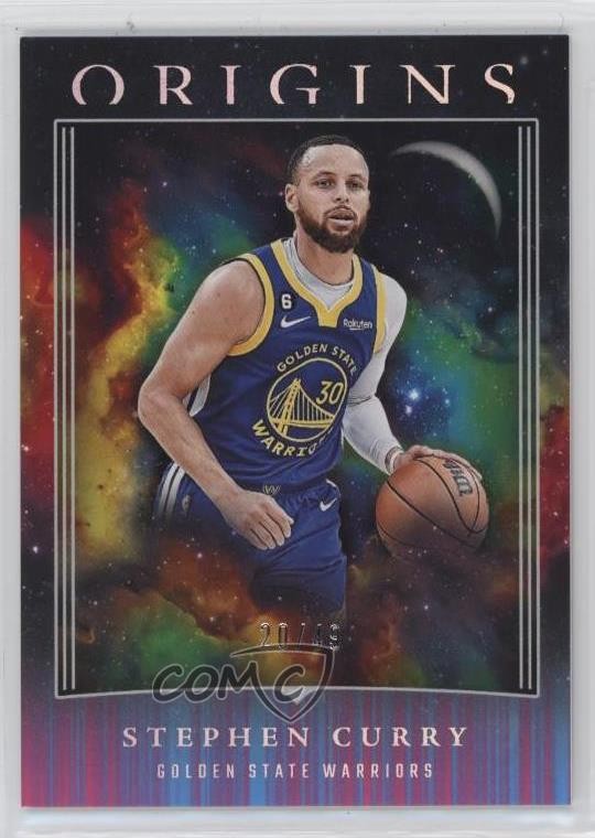 2023-24 Panini Origins Neon Stripes 20/49 Stephen Curry #5 0u3v
