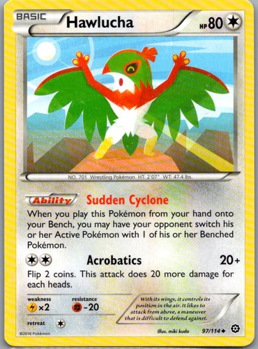 XY - Steam Siege #97/114 Hawlucha