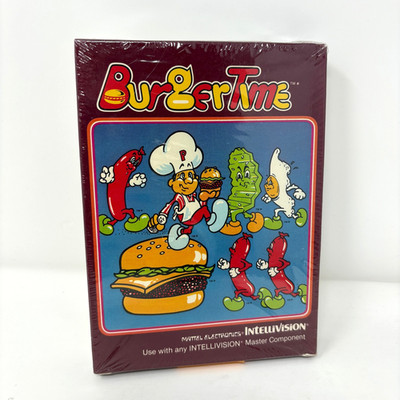 BurgerTime (Intellivision, 1983) Factory Sealed New