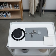 Pottery Glazing Sprayer Built-in Holder Portable Airbrush Kit USB Charging