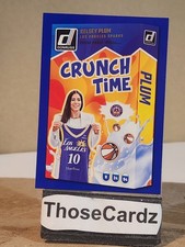 2025 Donruss WNBA Blue Press Proof Crunch Time #8 Kelsey Plum