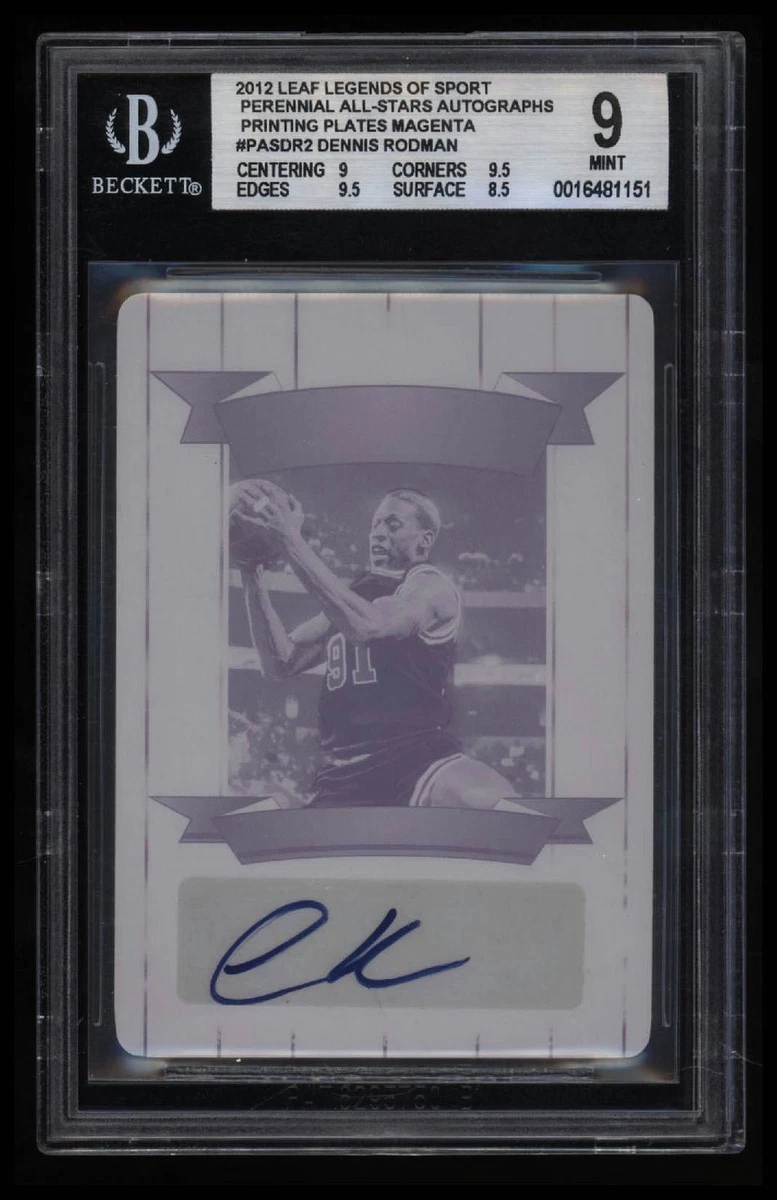 Leaf Dennis Rodman Basketball Sports Trading Card Singles