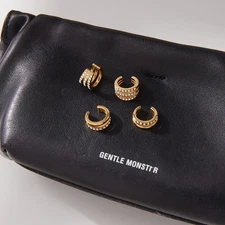 Women's Metal Non-piercing Earrings Stainless Steel Ear Cliip