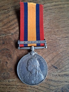 QSA Boer war Medal. Natal Clasp.