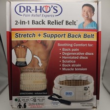 Dr Ho's 2in1 Decompression Belt For Lower Back Pain Relief and Lumbar Support