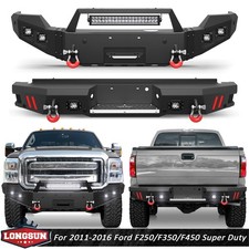 Front Or Rear Bumper With Led Light For 2011-2016 Ford F250 F350 F450 Super Duty