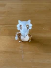 Vintage Pokemon Tomy Nintendo Cubone Mini Figure Brown Plastic Toy Collectible