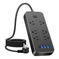 Electrical Outlet Expander Power Socket Rotating Extender Sofas Nightstands Desk