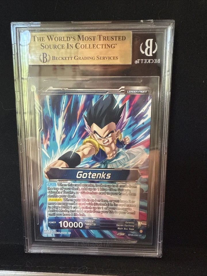 SS3 Gotenks, Power of the Strongest Rookie Leader SLR	Dragon Ball Super Beckett - Image 2 of 2