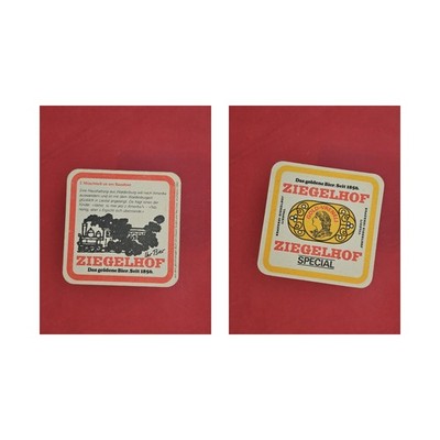 Ziegelhof a household from Waldenburg wants to... brewery beer mat beer