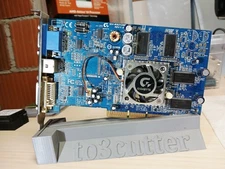 Gigabyte ATI Radeon 9200 128bit 128Mb AGP 8x  - GOOD RETRO GAMING VGA CARD