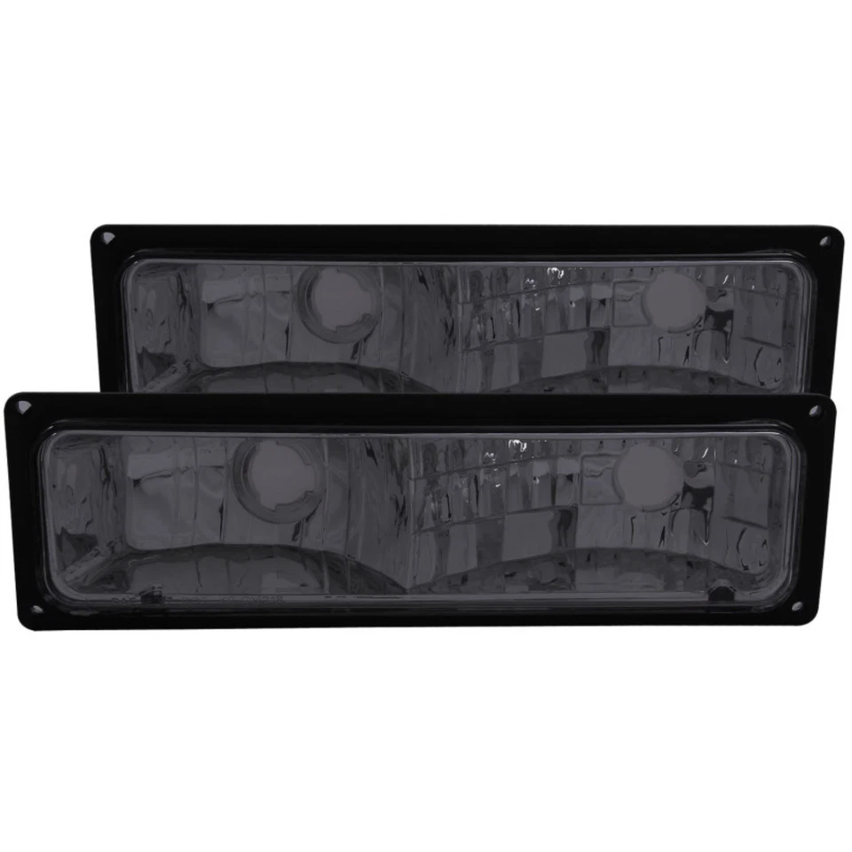 Luces de estacionamiento ANZO Euro - humo para Chevrolet C1500 511034 1988-1998 Foto 2 de 4