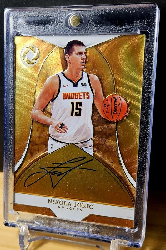 2018-19 Nikola Jokic Panini Opulence On Card Auto /25 Gold SSP Rare Ebay 1/1