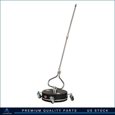 13.7" High Pressure Washer Surface Cleaner Stainless Steel 4000PSI