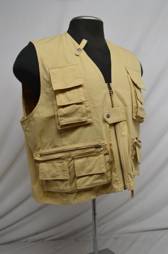 New Nike Men’s Life Utility Cargo Vest Beige Authentic FN3214-252 Size Medium - Picture 9 of 9