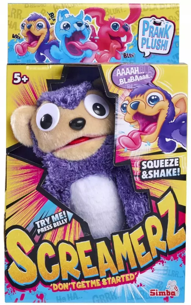 4006592091378 Mapka interaktywna Simba ScreamerZ 30 cm fioletowa Simba Toys 8190₽