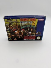 Super Nintendo SNES Game Donkey Kong Country 2 Diddy’s Kong Quest Boxed Complete