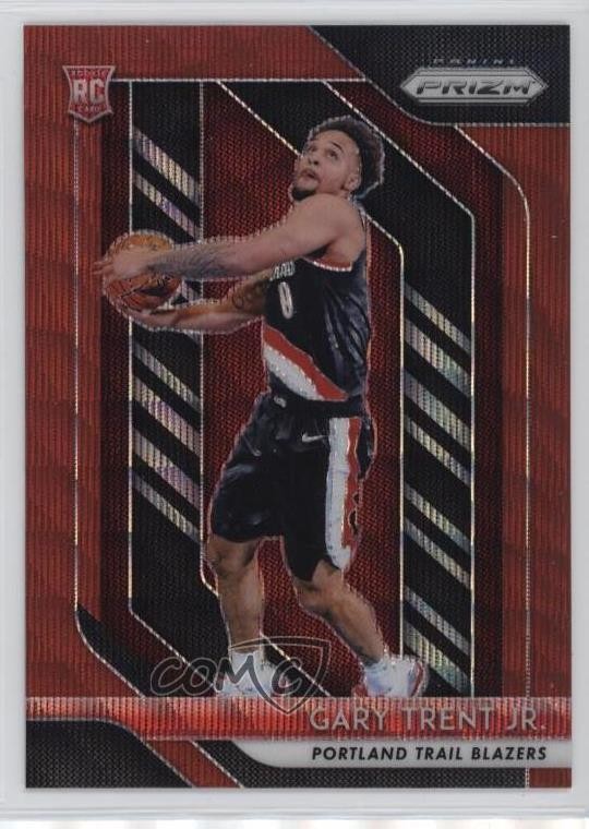 2018-19 Panini Prizm Ruby Wave Prizm Gary Trent Jr #71 0n64