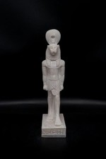 Unique statue of Egyptian Art Goddess Sekhmet marble stone made in Egypt.