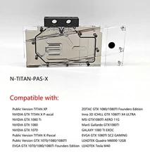Granzon GPU Water Block For GTX 1080/1080TI Founder/Titan XP/X-Pascal