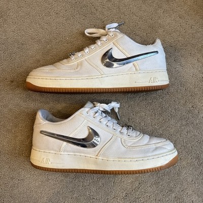 Travis Scott X Nike Air Force 1 Low ''Travis Scott'' Af100 White Size 12