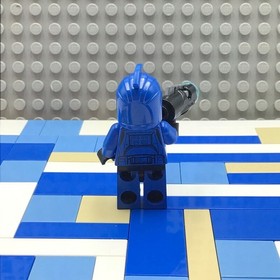 LEGO Star Wars Clone Trooper Senate Commando Minifigure Blue 75088 sw0614