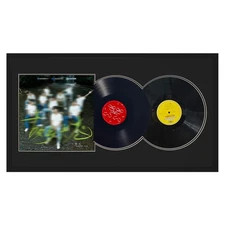 Double Vinyl Record Display Frame, Double LP Vinyl Record Frame Display Two 1...