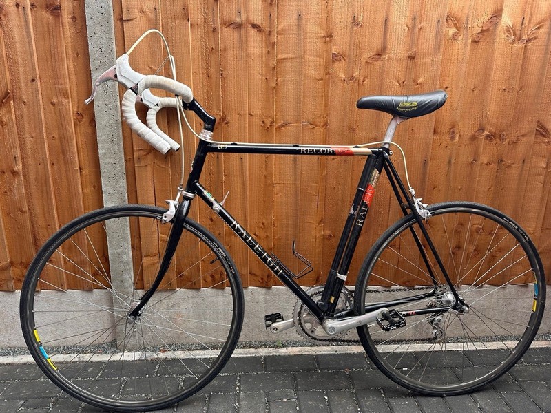 Raleigh Record Sprint Vintage Road Bike Reynolds 501 Frame
