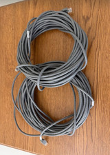 RJ45 Cat5e CAT5 Ethernet LAN Network Cable for PC PS XBox Internet Router 50 ft